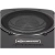 Excursion PXA-B8 active car subwoofer with a 20 cm / 8-inch driver – 150/500 W, die-cast aluminum enclosure, dual radiator, bass level controller.